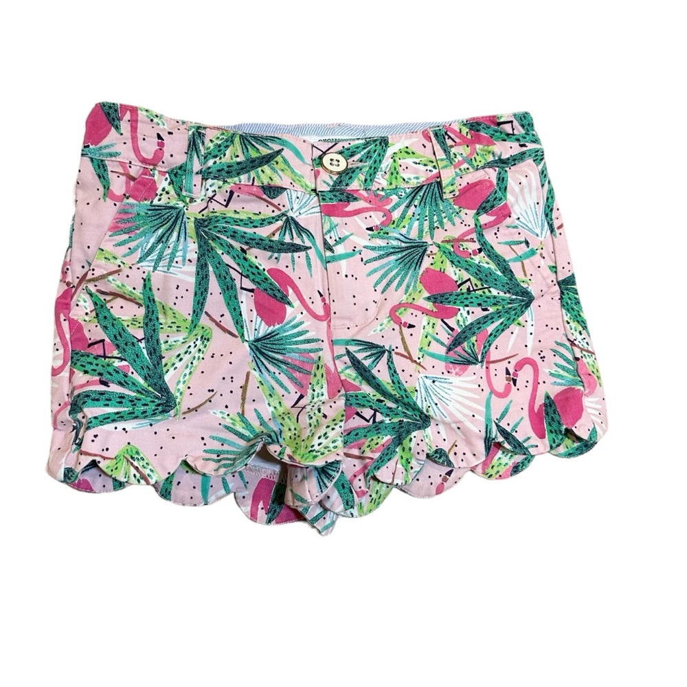 Crown & Ivy Kids Girls Floral Shorts, Size 7 - Like New